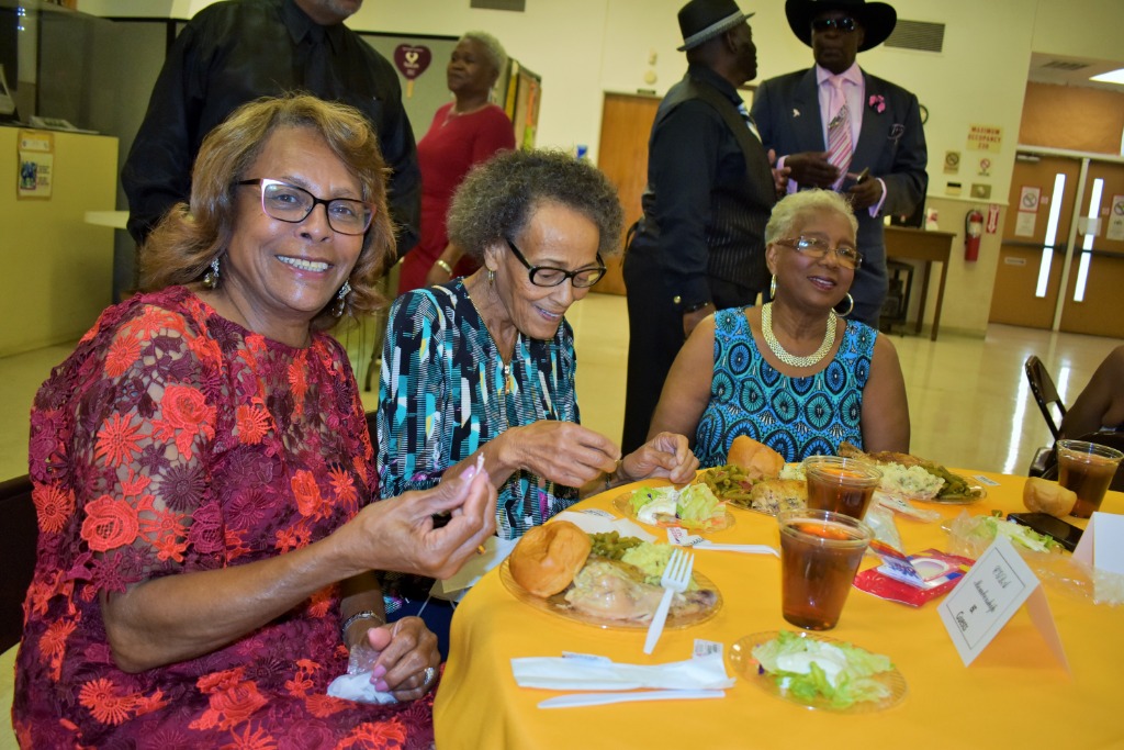 Dr. Rosemary Harkins, BARM Scholarship Committee Member, Sister Betty Sue Briggs, and Mrs Lynn Turner