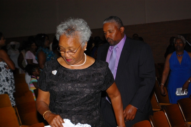 Some of our honorees included Mrs. Edgar Miles and her son Bryon.